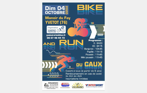 Bike & Run du Caux 2020. Accord prefecture.
